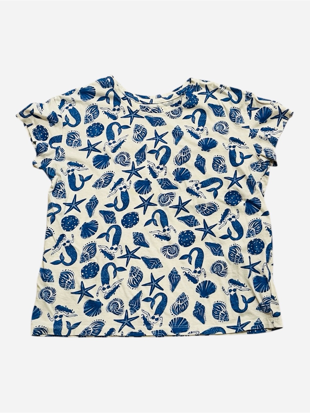 Old Navy XL(14/16) Softest Tee Mermaid Sea print